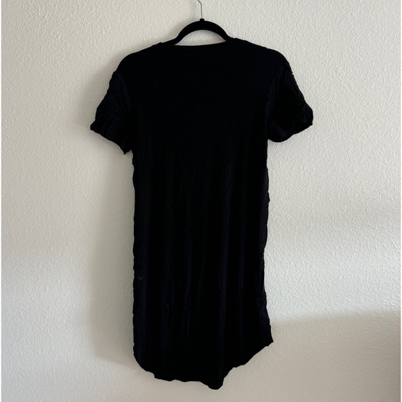 Splendid size Small Black T-Shirt Dress - Picture 3 of 3